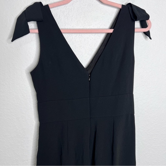 J. Crew Jumpsuit Womens 4 Wide Leg Crop Pants Bow Straps Jalopy Petite I - Picture 7 of 11